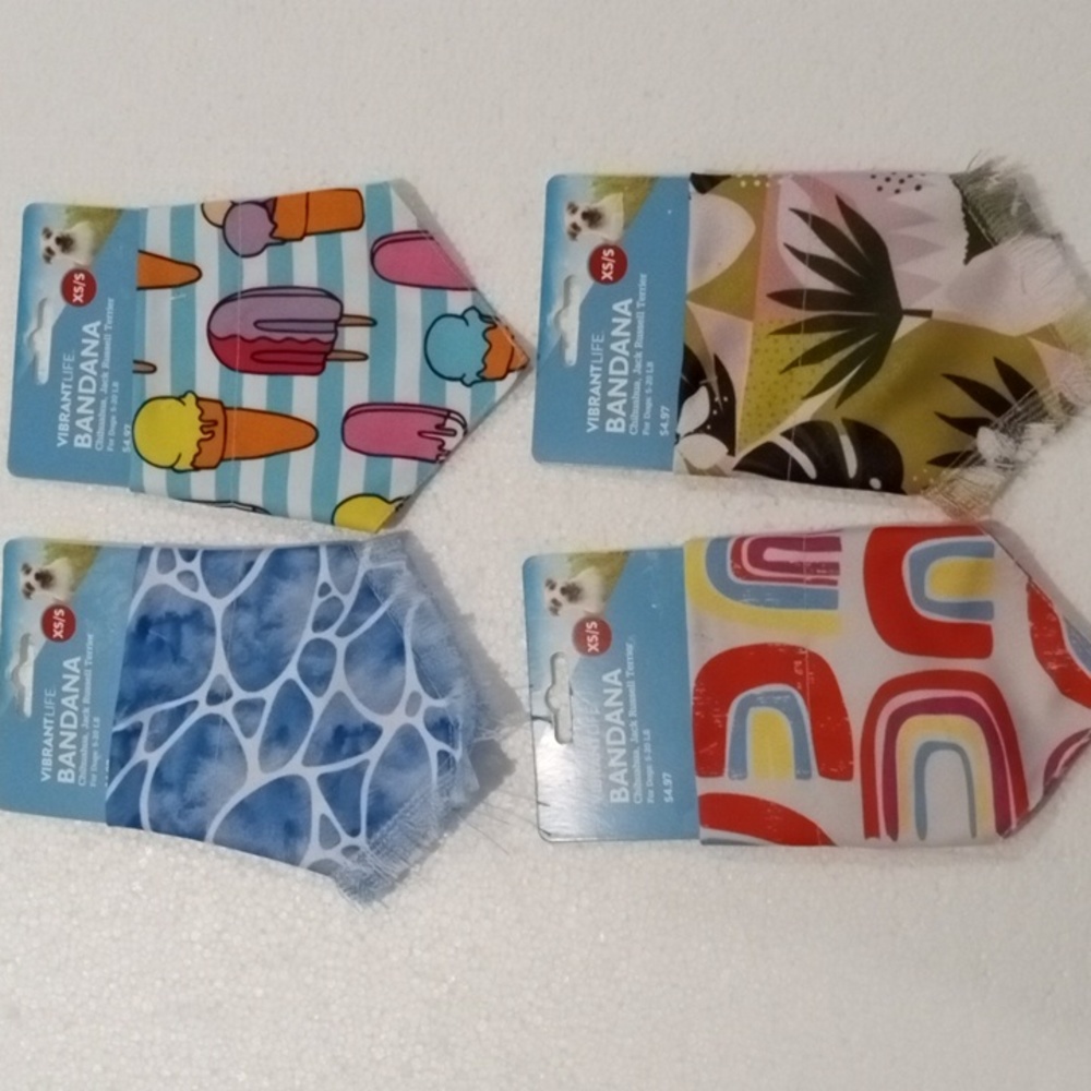 Bundle of Dog Bandanas